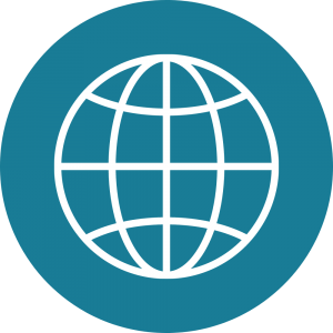 Imagen de ícono de mapamundi